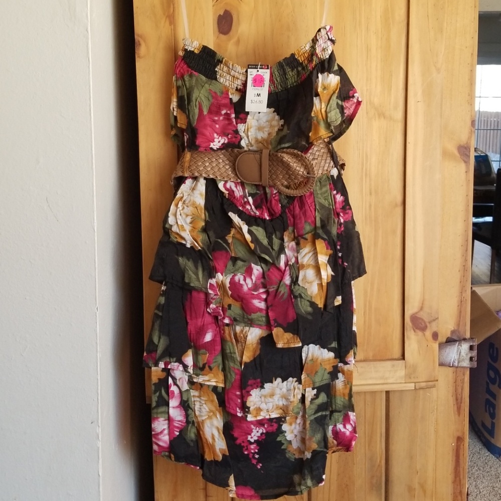 Strapless dress